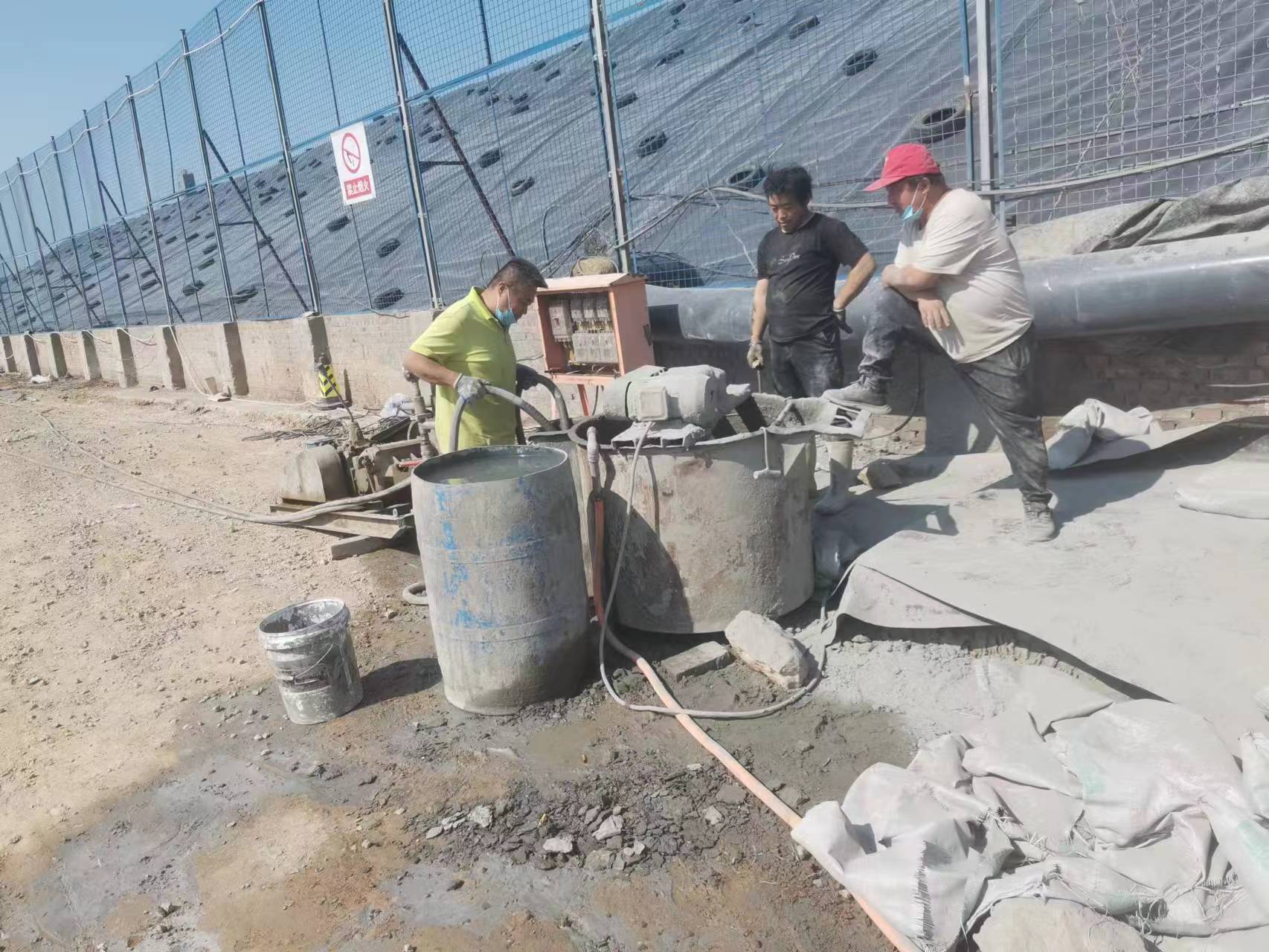 斗门袖阀管注浆